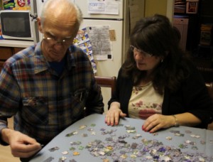 Sheri Zschocher and hubby Puzzle