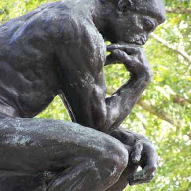 Rodin The Thinker Photo by Crystal Borde 100_1022