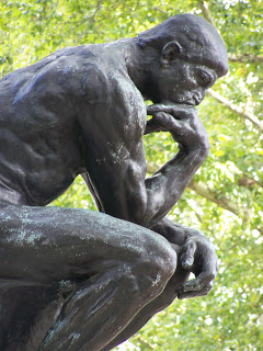 Rodin The Thinker Crystal Borde 100_1022