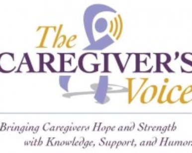 The Caregiver's Voice Logo with Mission Statement