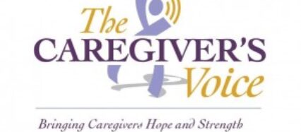 The Caregiver's Voice Logo with Mission Statement