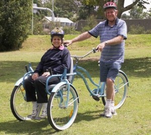 Bill and Glad on The Bike Chair_Queensland, AUS