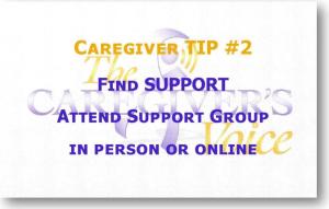 Avadian's Tip #2 for Caregivers