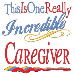 One Really Incredible Caregiver Right at Home decal