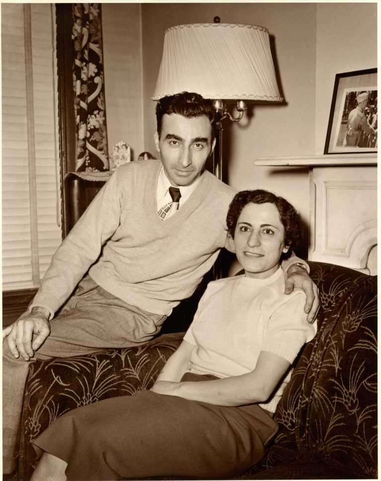 1951 photo of Brenda Avadian's parents - Martin and Arpy Avadian