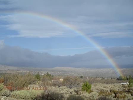 Caregiver see the rainbow after the clouds if LIFE
