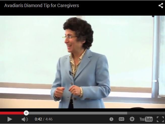 Avadian's Diamond Tip for Caregivers Video - Web