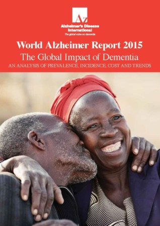 Cover of Alzheimer's Disease International's World Alzheimer Report 2015