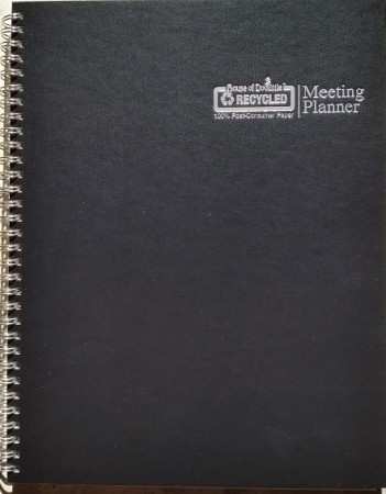 House of Doolittle Meeting Planner cover
