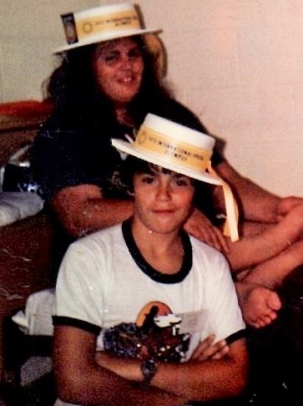 Gary Joseph LeBlanc sister Rose partic in 1975 Intl Special Olympics
