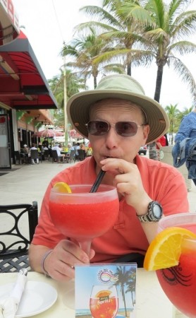 Michael Ellenbogen VOICE with Dementia Enjoying Tropical Drink