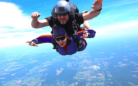 Mary Radnofsky Skydiving