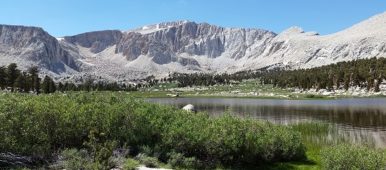 Cottonwood Lake below Mt. Langley in the Sierras