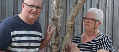 Mick Carmody lives with dementia and his carer wife Sue