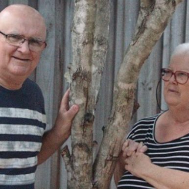 Mick Carmody lives with dementia and his carer wife Sue