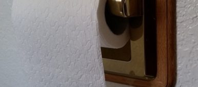 Toilet Paper roll Straight scoop on poop