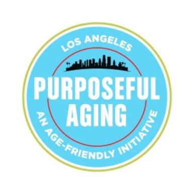 Logo of Los Angeles - An Age-Friendly Initiative Purposeful Aging