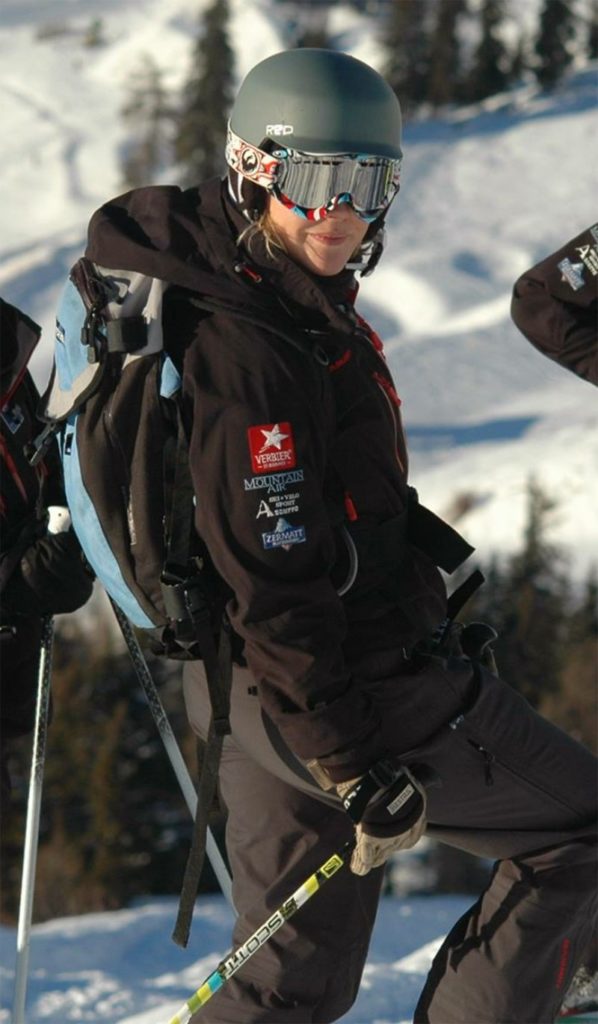 Becky Barletta Ski Instructor Switzerland - Photo Sylvia Gilbert