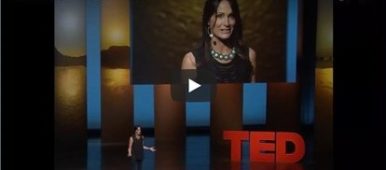 Screenshot of Linda Sivertsen's TED talk about Time Debt