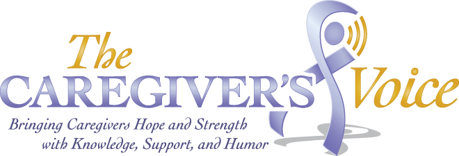 The Caregiver's Voice Logo with Tagline for Resources Page