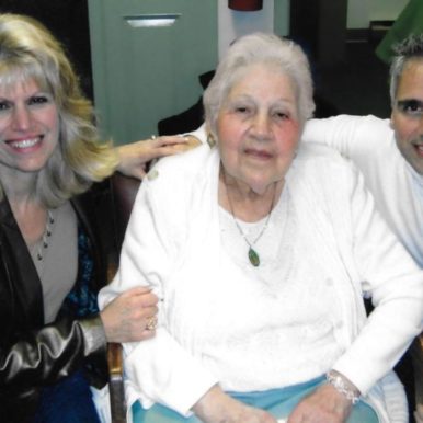 Pilato - Pamela R. Mastrosimone and Herbie Pilato's Mother in 2006 85th Birthday Party - TCV