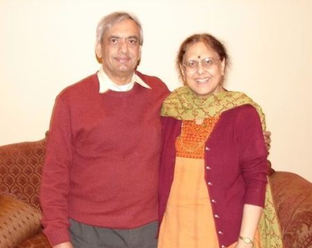 Cardiologist, Author, and Caregiver Sandeep Jauhar's parents in 2006