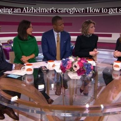 NBC's Today Show on Caregiving with Maria Shriver
