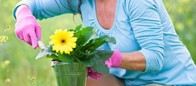 Wearever Incontinence-Woman-Gardening