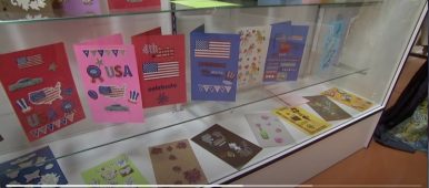 202Person with dementia makes greeting cards for sale in dementia village - PBS Newshour Video