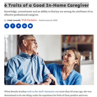 6 Traits of a Good In-Home Caregiver-Guideposts.org