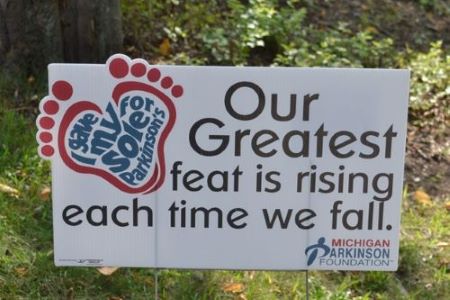 Bauters - Michigan Parkinson Foundation - Our Greatest feat is rising each time we fall