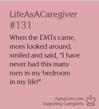 Life as a Caregiver EMTs in Bedroom - AgingCare.com