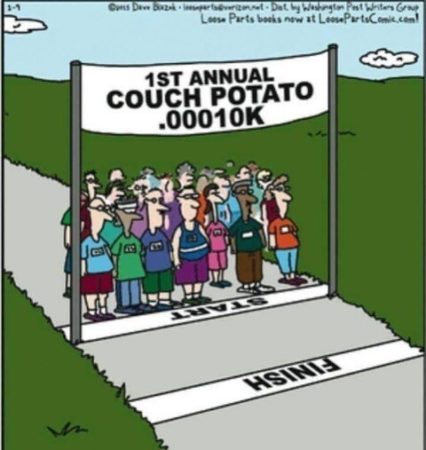 1st Annual Couch Potato .00010K Dave Blazek LoosePartsComic.com