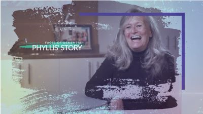 Screenshot of Video Phyllis story - person with dementia -tcv