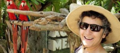 Brenda Avadian, The Caregiver's Voice, takes time off in Playa del Carmen at Xcaret - Mexico's Disneyland
