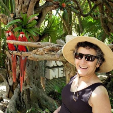 Brenda Avadian, The Caregiver's Voice, takes time off in Playa del Carmen at Xcaret - Mexico's Disneyland