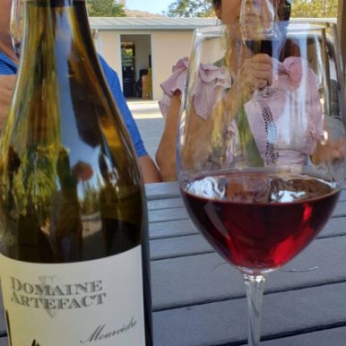 Wine Tasting at Domaine Artefact w Rosa Mayorga