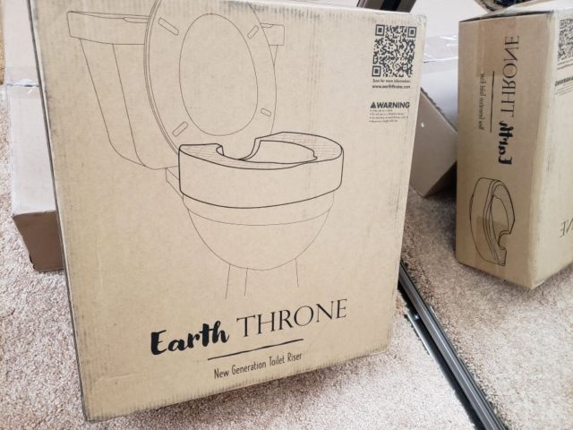 Earth Throne prominently labeled box