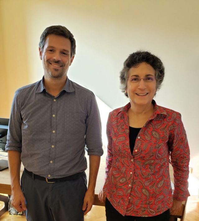 Secretary General Federazione di Alzheimer Italia and Brenda Avadian of The Caregiver's Voice